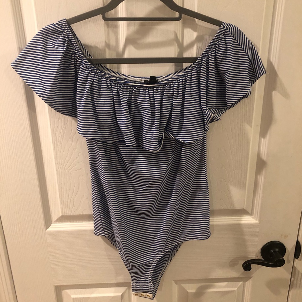 Off the shoulder body suit